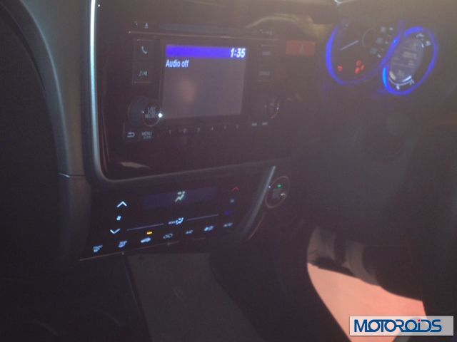 New 2014 Honda City dashboard and instrument panel