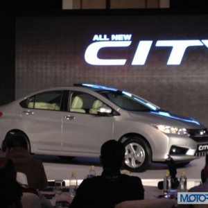 New  Honda City front and rear