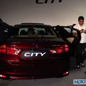 New  Honda City front and rear