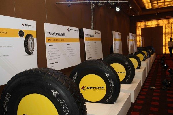 New range launched by JK Tyre