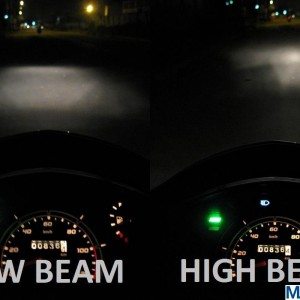TVS Jupiter Review Headlight Beam
