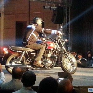 Triumph Motorcycles India launch images