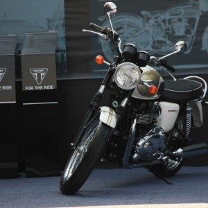 Triumph Motorcycles India launch images