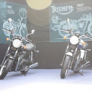 Triumph Motorcycles India launch images