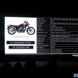 Triumph Motorcycles India launch images