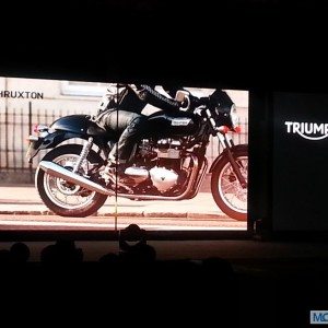 Triumph Motorcycles India launch images