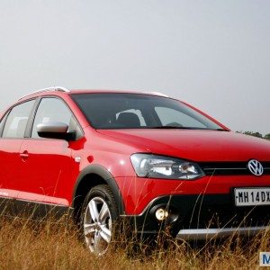 VW Cross Polo India exterior and interior review