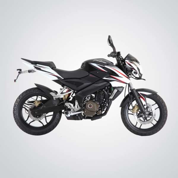 bajaj pulsar 200ns black and white