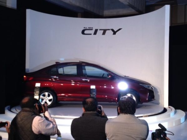 New 2014 Honda City first official image