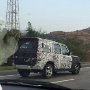 Mahindra Scorpio Facelift pics