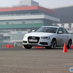 Apollo Vredestein tyre review test at BIC in Audi cars