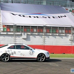 Apollo Vredestein tyre review test at BIC in Audi cars