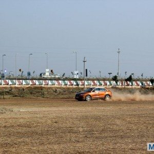 Apollo Vredestein tyre review test at BIC in Audi cars