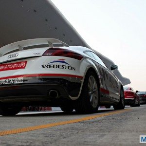 Apollo Vredestein tyre review test at BIC in Audi cars