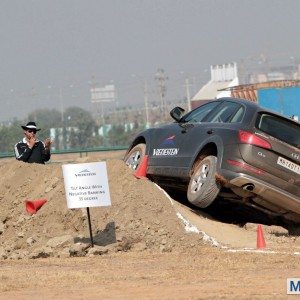 Apollo Vredestein tyre review test at BIC in Audi cars