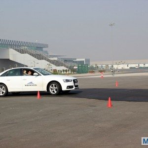 Apollo Vredestein tyre review test at BIC in Audi cars