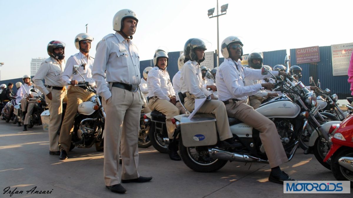 Helmet awareness and women safety Rally with Akshay kumar in Mumbai