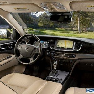 Hyundai Equus sedan India interior
