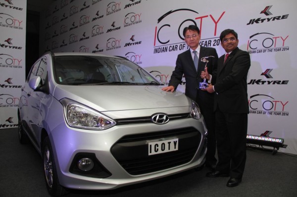 Hyundai Grand i10 Indian Car of the Year ICOTY 2014