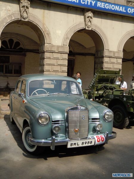 Merc 180D Amol Vintage Car Rally Lavasa