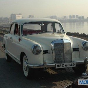 Merc a Dnyanesh Vintage Car Rally Lavasa