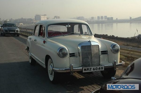 Merc 180a Dnyanesh Vintage Car Rally Lavasa