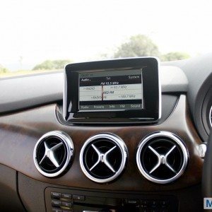 Mercedes B Class B CDI Interior