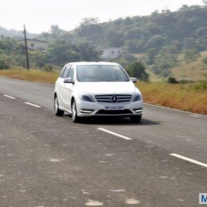 Mercedes B Class B CDI exterior