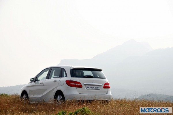 Mercedes B Class B180 CDI exterior (26)