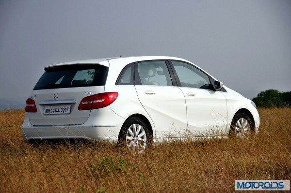 Mercedes B Class B180 CDI exterior (29)