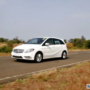 Mercedes B Class B CDI exterior