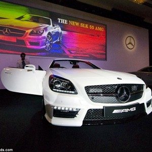 Mercedes SLK AMG Exterior and Interior launch images India