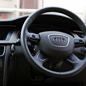 New  Audi A with interior India