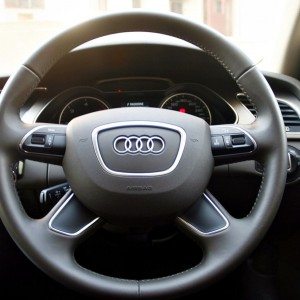 New  Audi A with interior India