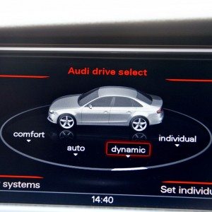 New  Audi A with interior India
