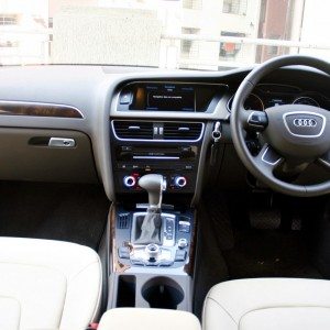 New  Audi A with interior India