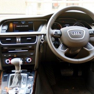 New  Audi A with interior India