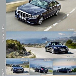 New  Mercedes C Class exterior