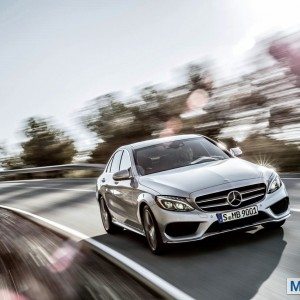 New  Mercedes C Class exterior