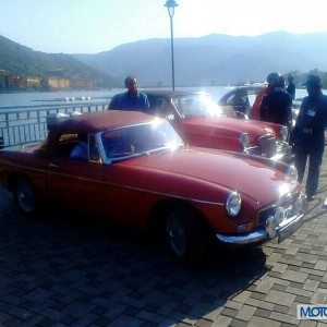 Vintage car Rally Lavasa