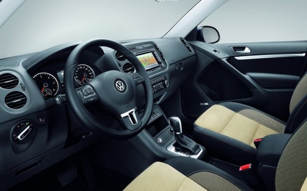 Typical of VW, the Tiguan gets clean and highly practical interiors