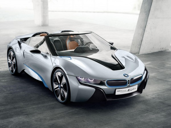 BMW i8 Spyder will be launched in late 2015