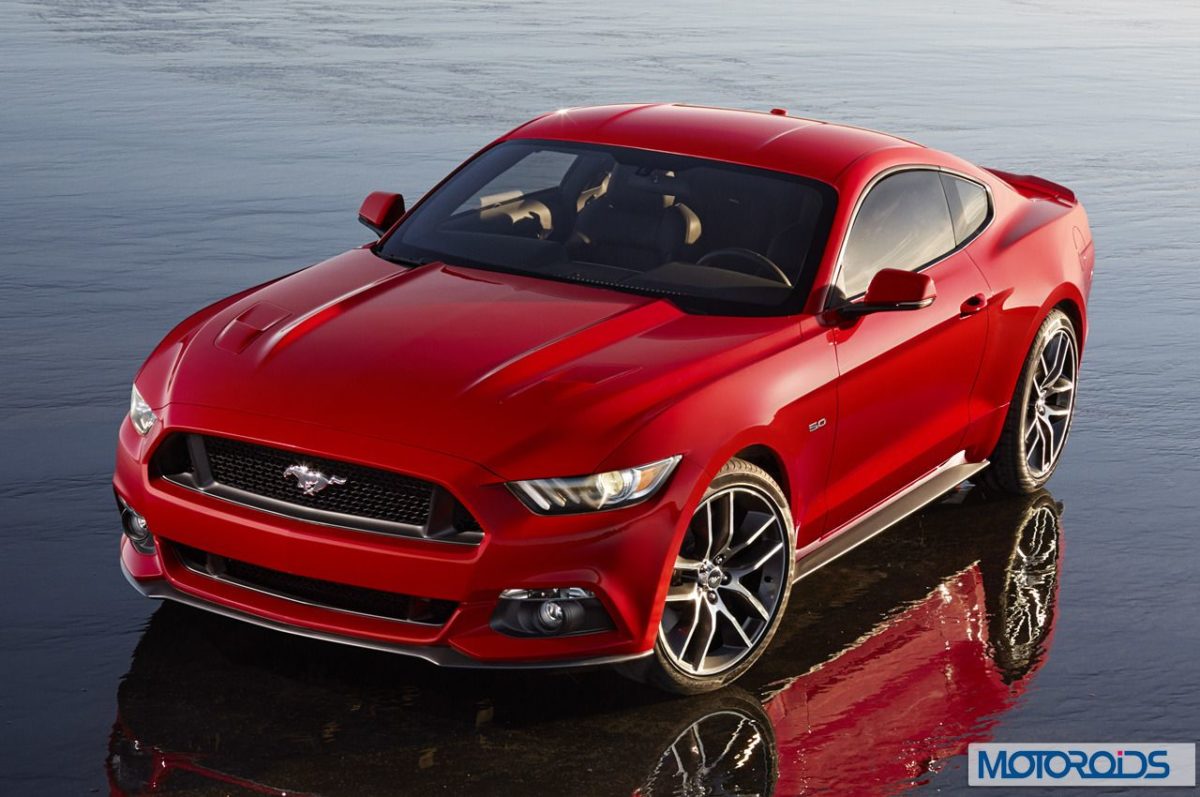 new  Ford Mustang official exterior images