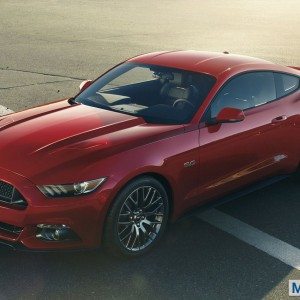 new  Ford Mustang official exterior images