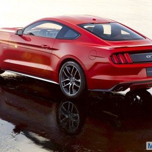 new  Ford Mustang official exterior images