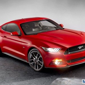 new  Ford Mustang official exterior images