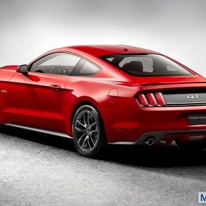 new  Ford Mustang official exterior images