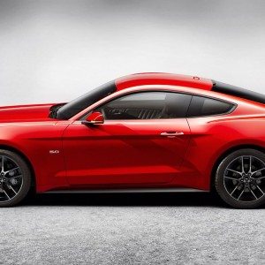 new  Ford Mustang official exterior images