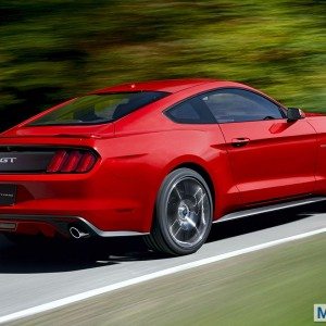 new  Ford Mustang official exterior images