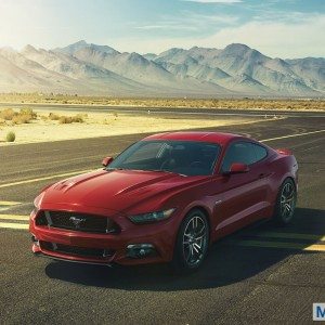 new  Ford Mustang official exterior images